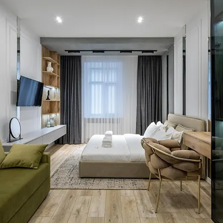 Avangard Shpytalna 28 Апартаменты